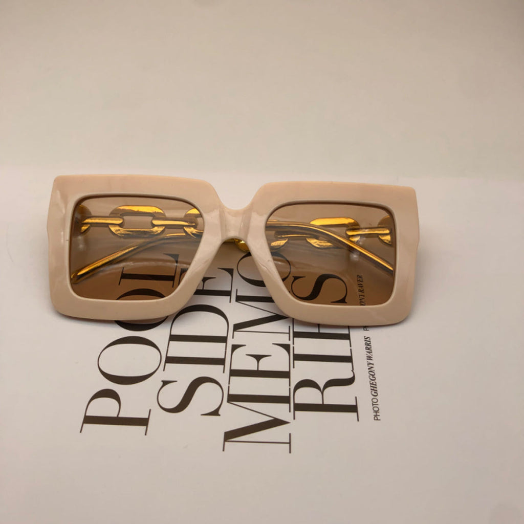 Square Chain Sunglasses for Women